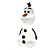 Luminária Olaf - Frozen - 39,5cm - 01 Unidade - Disney Original - Usare - Imagem 11