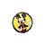 Balão Metalizado Redondo Mickey Mouse - 17'' (43cm) - 1 unidade - Cromus - Rizzo Confeitaria. - Imagem 1