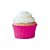 Forminha Greasepel (Anti gordura) para Cupcake Pink Lisa n°0 - 01 unidade pct. c/ 45 unds. - Mago - Rizzo - Imagem 2