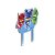 Topo para Bolos de Festa em MDF - PJ Masks - 1 unidade - Festcolor - Rizzo - Imagem 1