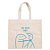 Sacola de Algodão Cru 45x45cm para Presente Personalizado Flork Meme - Sufocando - 01 unidade - Rizzo Confeitaria - Imagem 3