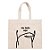 Sacola de Algodão Cru 45x45cm para Presente Personalizado Flork Meme - Comemorando - 01 unidade - Rizzo Confeitaria - Imagem 2