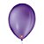 Balão de Festa Látex Cristal - Violeta Purpura - Balões São Roque - Rizzo - Imagem 1