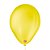 Balão de Festa Látex Liso - Amarelo Sol - 50 Unidades - Balões São Roque - Imagem 1