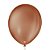 Balão de Festa Látex Liso - Café - 50 Unidades - Balões São Roque - Imagem 1