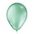 Balão de Festa Látex Perolado - Verde - 50 Unidades - Balões São Roque - Rizzo Balões - Imagem 1