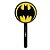 Pick Decorativo Logo Redondo MDF Batman Geek - 1 Unidade - Festcolor - Rizzo - Imagem 1