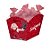 Cachepot Médio Sakura - 8 Unidades - Festcolor -  Rizzo Confeitaria - Imagem 1