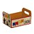 Caixote de Cartão Junina Kraft M - 1 Unidade - 22cmX15cmX8cm - Cromus - Rizzo Confeitaria - Imagem 1