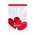 Saco Poli Transparente Love - 50 Unidades - Cromus - Rizzo Confeitaria - Imagem 1