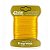 Fita em Cetim - Cor 038 Amarelo Ouro - 10 m x 4 mm - 1 unidade - Fitas Progresso - Rizzo Confeitaria - Imagem 1