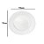 Prato de Mesa Descartável de Luxo Transparente 15cm  - 6 Unidades - Cromus - Rizzo Confeitaria - Imagem 1