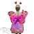 Kit Fantasia Carnaval - Borboleta - Tiara Led - Rosa Claro - Mod:638 - 01 unidade - Rizzo - Imagem 2