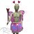 Kit Fantasia Carnaval - Borboleta - Tiara Led - Rosa Claro - Mod:638 - 01 unidade - Rizzo - Imagem 1
