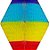 Balão Oriental 680 MM - Enfeite Papel de Seda - Colmeia - 1 Unidade - Girotoy - Rizzo Confeitaria - Imagem 2