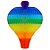 Balão Carrapeta 680 MM - Enfeite Papel de Seda - Colmeia - 1 Unidade - Girotoy - Rizzo Confeitaria - Imagem 1