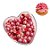 Mini Confeito - Sprinkles Toque Vermelho - 60 gramas - Abelha Confeiteira - Rizzo - Imagem 1