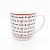 Caneca de Porcelana "Café com Amor" Lettering - 360 mL - 1 unidade - AllMix - - Imagem 1