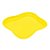 Bandeja Orgânica - 18x14,5 cm -  Amarelo - 1 unidade - Só Boleiras - Rizzo Confeitaria - Imagem 1