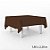 Toalha de Mesa em TNT - 140 x 220 cm - Marrom - 1 unidade - Best Fest - Rizzo - Imagem 1