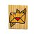 Carimbo de Madeira Artesanal - Cartinha Love - Cod.RI-143 - Rizzo - 1 unidade - Rizzo Confeitaria - Imagem 2