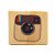 Carimbo de Madeira Artesanal - Instagram - Cod.RI-152 - Rizzo - 1 unidade - Rizzo Confeitaria - Imagem 2