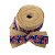 Fita Juta Trama Fec - 60mm x 9,5 m Azul Escuro  - 1 unidade - Rizzo Confeitaria - Imagem 1