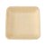 Prato De Madeira Quadrado  - HA254 - 10 unidades - Silver Plastic - Rizzo Confeitaria - Imagem 1