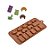 Molde De Silicone Chocolate - Brinquedos de criança - FT153 - 1 unidade - Silver Plastic - Rizzo Confeitaria - Imagem 1