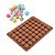Molde De Silicone Chocolate - ABC / Matemática - FT145 - 1 unidade - Silver Plastic - Rizzo Confeitaria - Imagem 1