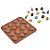 Molde De Silicone Chocolate - Conchas Sortidas - FT140 - 1 unidade - Silver Plastic - Rizzo Confeitaria - Imagem 1