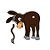 Painel Rabo de Burro Escuro - 1 unidade - Grintoy - Rizzo Confeitaria - Imagem 1