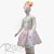 Kit Fantasia Infantil Carnaval - Sereia - Rosa bebê - Mod:582 - 01 unidade - Rizzo - Imagem 1