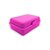 Caixinha Lembrancinha Plástica Rosa 18cm x 7cm - 1 unidade - Rizzo Confeitaria - Imagem 1