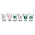 Copo Americano - 190ml - Palmeiras - 6 Copos - 1 unidade - Allmix - Rizzo - Imagem 1
