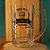Caneca de Vidro Bristol - 340ml - Pai é o Melhor - 1 unidade - Allmix - Rizzo - Imagem 2