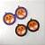 Óculos Abóbora Halloween - 10 unidades - Festachic - Rizzo Confeitaria - Imagem 1