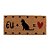 Capacho De Fibra -  Gato - 55 x 25cm - 1 unidade - Cromus - Rizzo Confeitaria - Imagem 1