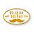 Adesivo Hot Stamping - "Feliz dia dos Pais Bigode" Ref. 2117 - Dourado - 100 unidades -  - Rizzo - Imagem 1