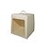 Caixa para Panetone e Bolo (Branco) 15x15x16 - 05 Unidades - Rizzo Confeitaria - Imagem 1