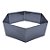 Molde/Cortador - Aço inox - Hexágono - 25,5x22x5 Cm - Fixo - 1 unidade - Cromus Linha Profissional Allonsy - Rizzo - Imagem 4