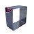 Molde/Cortador - Aço inox - Quadrado - 9.2x9.2x5 Cm - Fixo - 1 unidade - Cromus Linha Profissional Allonsy - Rizzo - Imagem 1