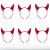 Tiara Chifre - 16cm x 17cm - Halloween - Ref. 480 - 6 unidades - Rizzo - Imagem 1