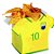 Cachepot - Vai Brasil - 9,5cm x 7,5cm - 8 unidades - Cromus - Rizzo - Imagem 1