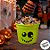 Baldinho Happy Halloween Olhos e Boca - Verde - 1 unidade - Cromus - Rizzo - Imagem 4