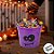 Baldinho Happy Halloween Olhos e Boca - Roxo - 1 unidade - Cromus - Rizzo - Imagem 4