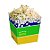 Balde de Pipoca Festa Brasil - 13x13 cm - 8 unidades - Cromus - Rizzo - Imagem 2