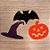 Tag Decorativa - Halloween - 6 unidades - Rizzo Confeitaria - Imagem 1