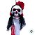 Enfeite de Halloween - Caveiras com Pano Vermelho - 1 unidade - Rizzo - Imagem 3
