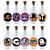 Garrafinha de Plástico 50ml com Tampa Rolha - Halloween Scary Night - 10 unidades - Rizzo - Imagem 2